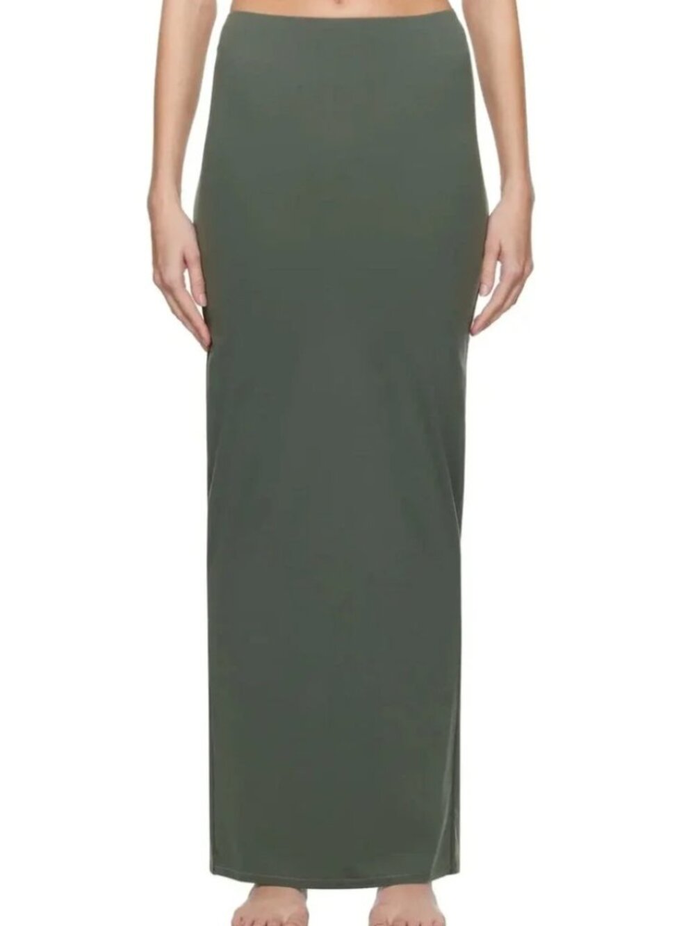 SKIMS Fits Everybody Long Maxi Skirt M Deep Sea